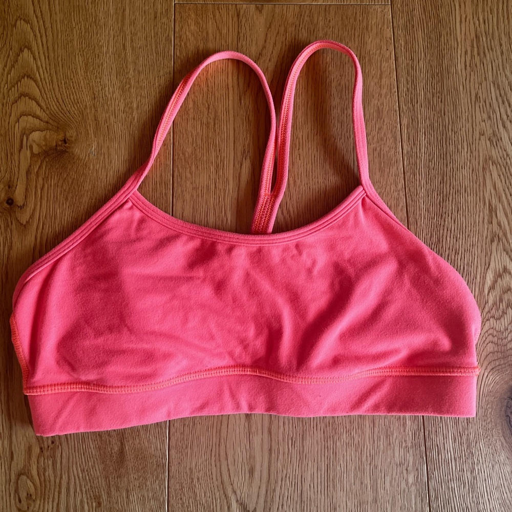 Lululemon Y Flow size 6 hot pink